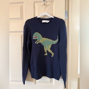 💙🦖COACH 1941 Rexy Dinosaur Cashmere/Wool Navy Sweater🦖💙